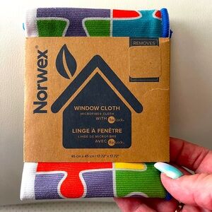 Norwex NEW Multicolor Puzzle Design Cloth (Proceeds to Autism Awareness)